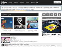 Tablet Screenshot of birp.fm